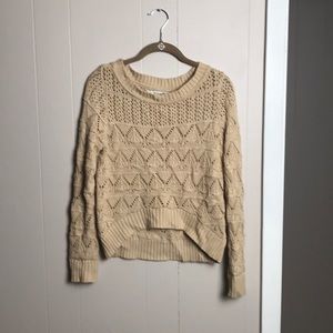 Tan Sweater.